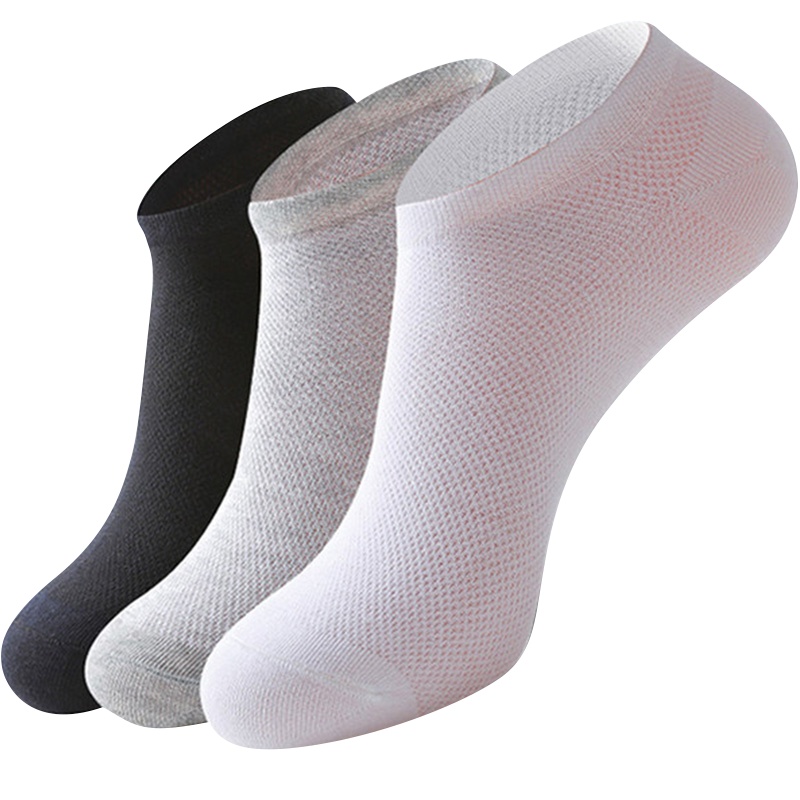 浪莎男船袜吸汗防臭新疆棉运动袜5双