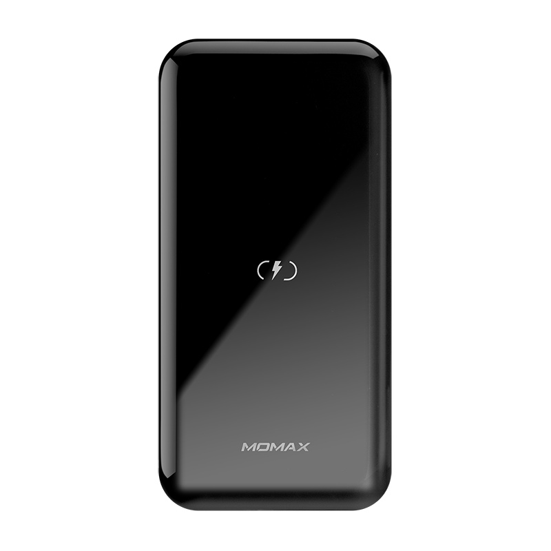 MOMAX摩米士pd20W双向无线充电宝苹果MFi认证自带线便携超薄移动电源适用于iphone12promax手机闪充三
