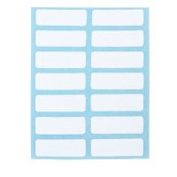 得力(deli) 得力口取纸标签纸 不干胶标签贴 自粘性贴纸 小标签贴 7180(5包装)