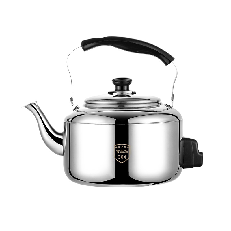 304不锈钢电热水壶自动断电加厚鸣笛10L大容量烧水壶防干烧家商用 FENGHOU 加厚4L[鸣笛款]老款