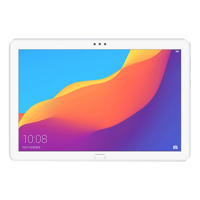 HONOR/华为荣耀平板5 10.1英寸全高清屏游戏影音平板电脑 4GB+128GB 麒麟8核芯片 哈曼卡顿音效 GT游戏加速 WiFi版 冰川蓝