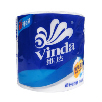 维达 V4028蓝色经典4层 180g卷纸 10卷/提