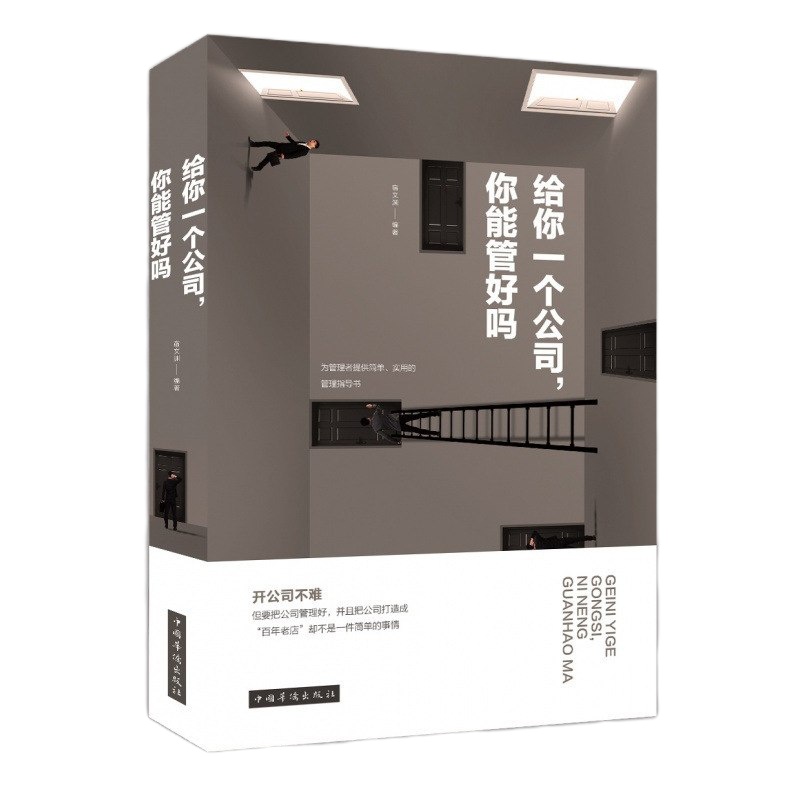 企业团队管理书籍 给你一个公司 你能管好吗 企业经营管理书籍书 集团团队管理书籍 处世谋略沟通营销销售房地产酒店餐饮