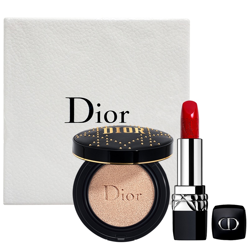 迪奥(Dior)烈艳蓝金唇膏3.5g 999（新）限量版+迪奥(Dior)烈艳蓝金唇膏3.5g 999（新）限量版