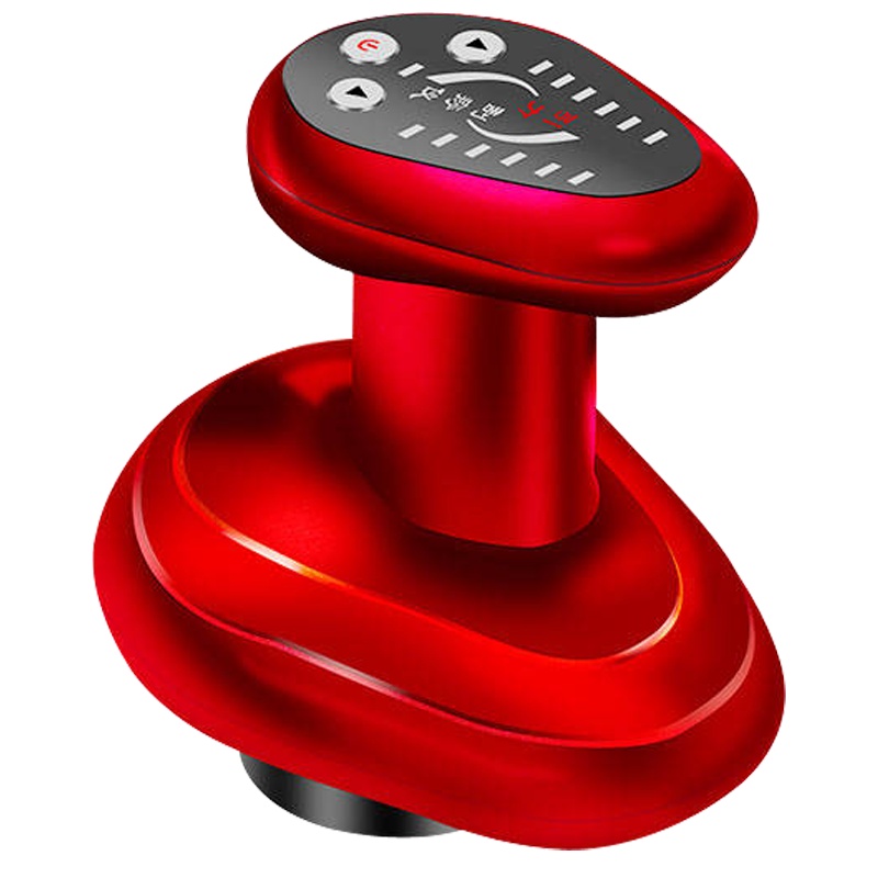 安尚电动无线充电刮痧仪器家用疏通仪淋巴五行非瘦身经络刷全身颈背小腿疗通用电动按摩神器拔罐吸痧机按摩棒/锤六档吸力六档热敷