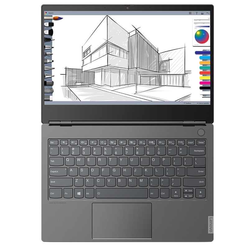 联想(Lenovo)威6 pro 13.3英寸笔记本电脑(Intel I5 8265U 8GB 512GB固态 2G独显 W10H 银河灰 开机指纹二合一 两年上门)