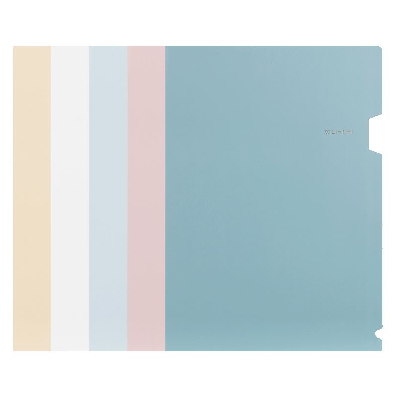 得力72453纸质文件套(混)(5个/件) (单位:件)