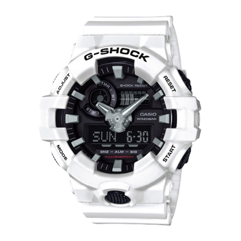 CASIO卡西欧 石英表 男 G-SHOCK系列日韩品牌运动休闲男士表GA-700-7A