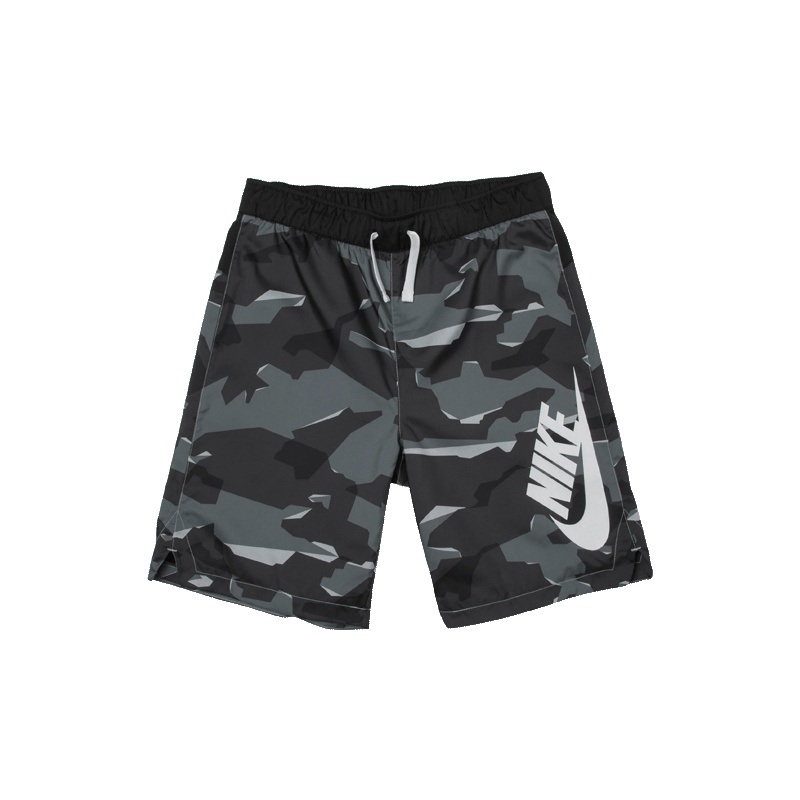 NIKE耐克 2019新款 儿童迷彩印花短裤 大童男童运动休闲五分裤 CI0050