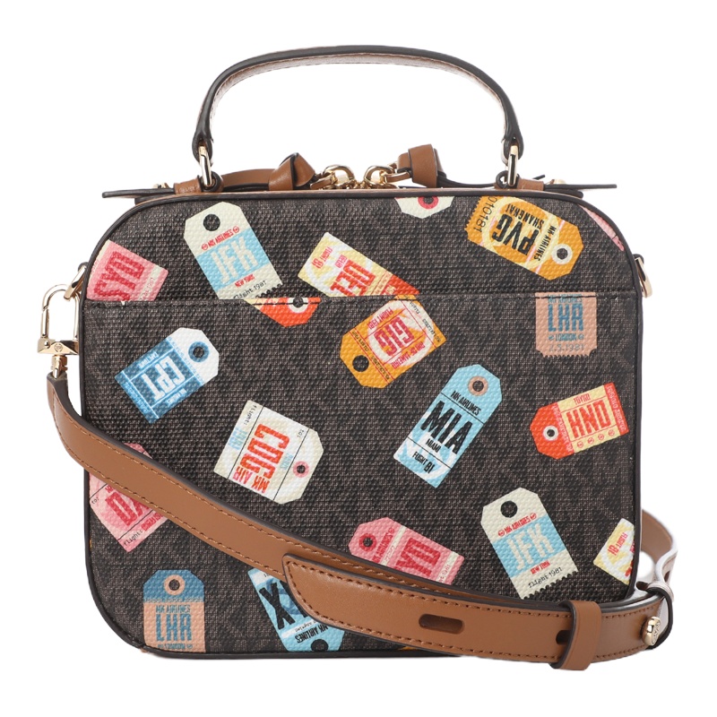 Michael Kors 迈克·科尔斯 女士时尚挎包 32T0GT9C2O-BROWNMULTI