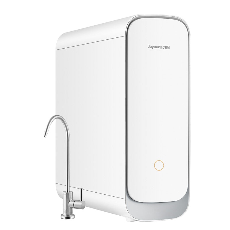 九阳(Joyoung)家用厨房直饮自来水过滤器净水机RO反渗透膜纯水机JYW-R7S 400G大通量无桶直饮净化器