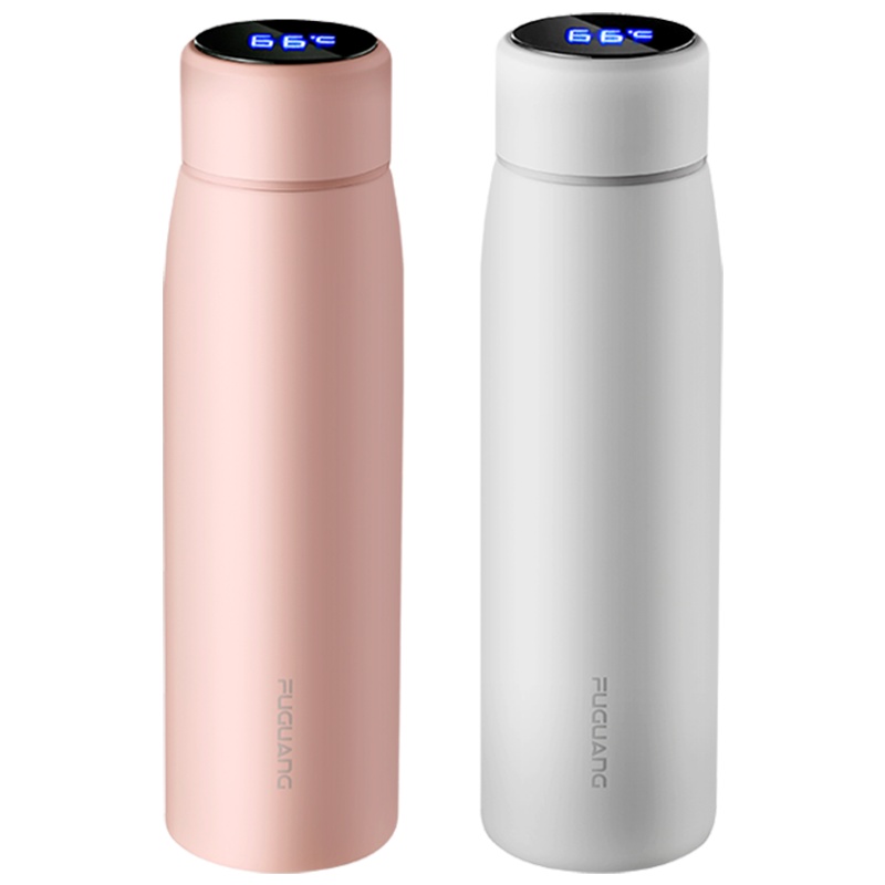 富光保温杯 智能显温杯304不锈钢男女时尚便携轻便水杯