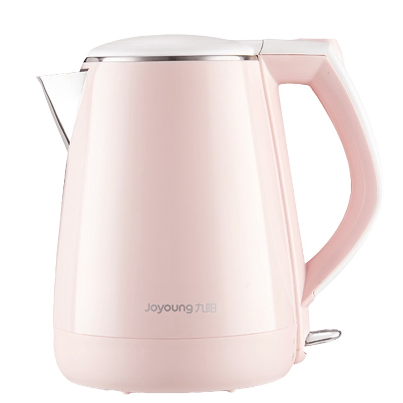 九阳(Joyoung) K15-F626 双层全钢304不锈钢电水壶家用烧水壶1.5L电水壶