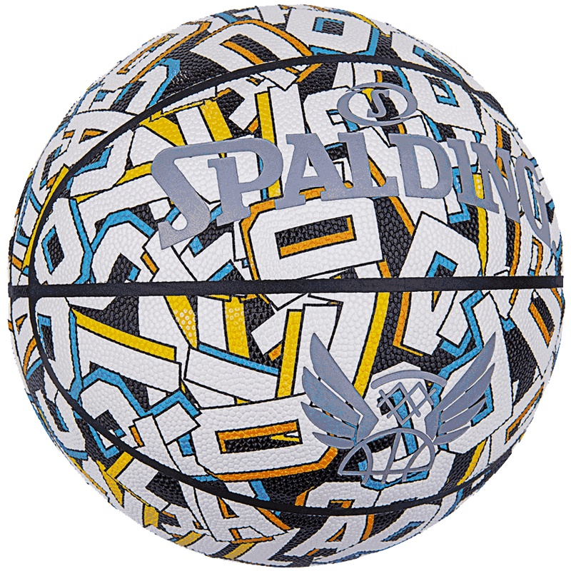 斯伯丁(SPALDING)篮球77-032Y 77-033Y变色篮球潮流有趣 PU材质 七号篮球 室内室外通用篮球