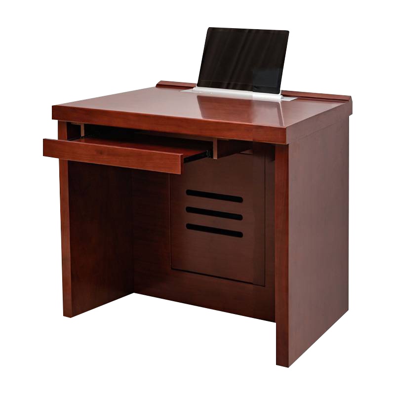 梦商 升降器电脑桌 单人位 会议桌 机房多媒体升降器 80*60*76cm 1张