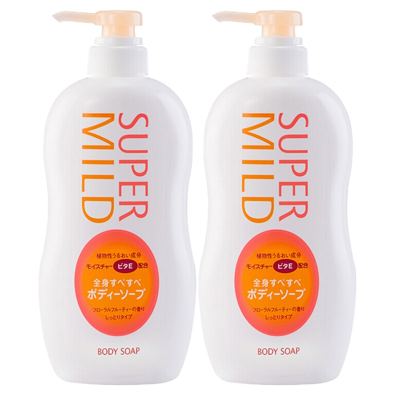 惠润SUPER MILD沐浴露(淡雅果味香)650ml 日本进口 (XF)