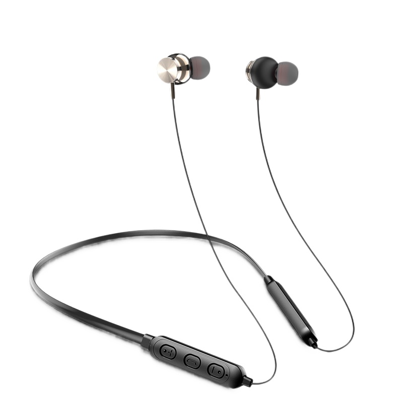 蓝牙耳机立体声运动蓝牙跑步健身双耳无线耳机苹果华为小米OPPO三星VIVO通用防水防汗颈挂式