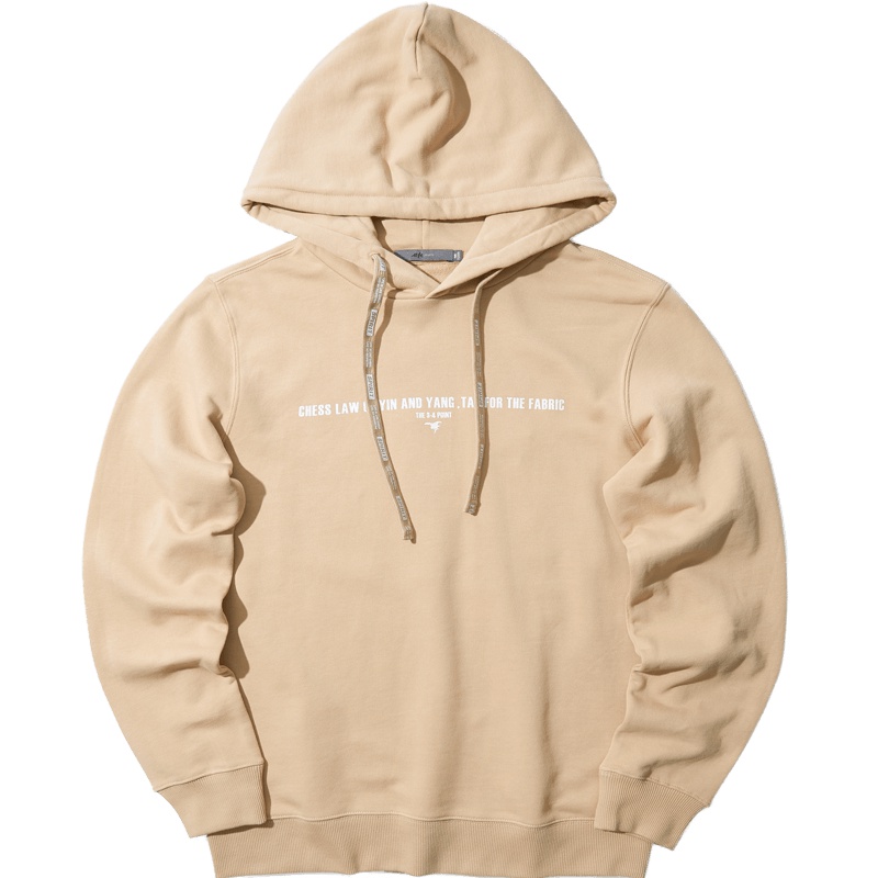 黑鲸后背刺绣连帽卫衣男秋季宽松兜帽衫男CNZWJ38076A