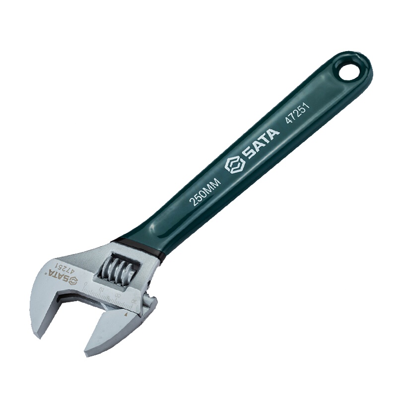 8英寸沾塑欧式活动扳手 活扳手活动扳手活扳子 200mm 47250