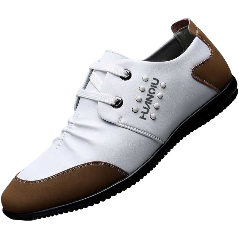 环球新款夏季户外真皮沙滩鞋日常休闲一脚蹬拖鞋男大码软底凉鞋