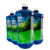 3M PN7018汽车用品专业疏水型玻璃水雨刷水0℃ 2L 4瓶装挡风玻璃清洁液清 除鸟粪虫胶