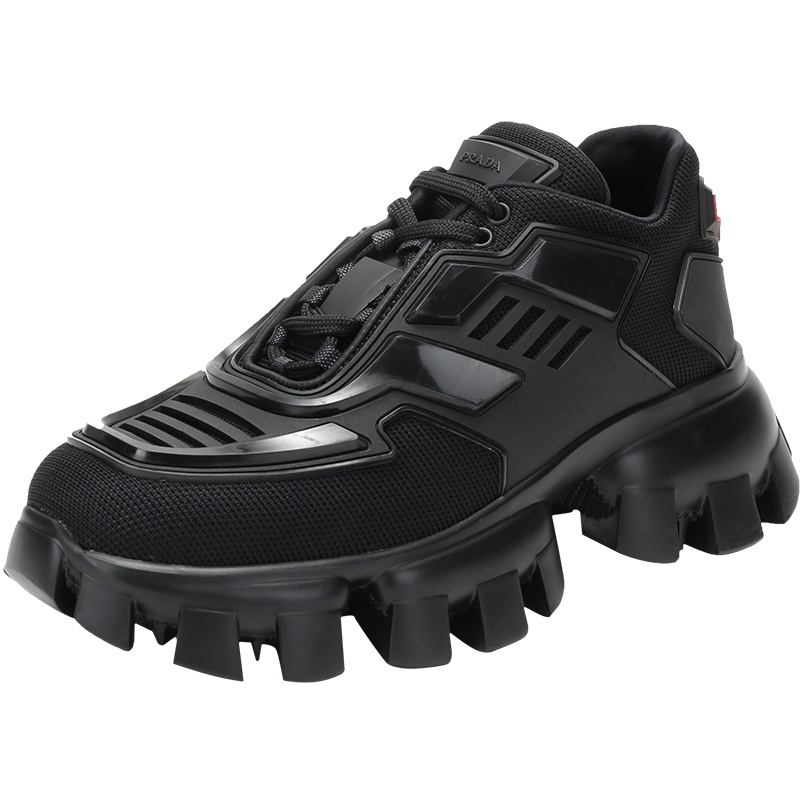 普拉达 PRADA 女士织物/橡胶Cloudbust Thunder系带休闲运动鞋1E819L 3KR2