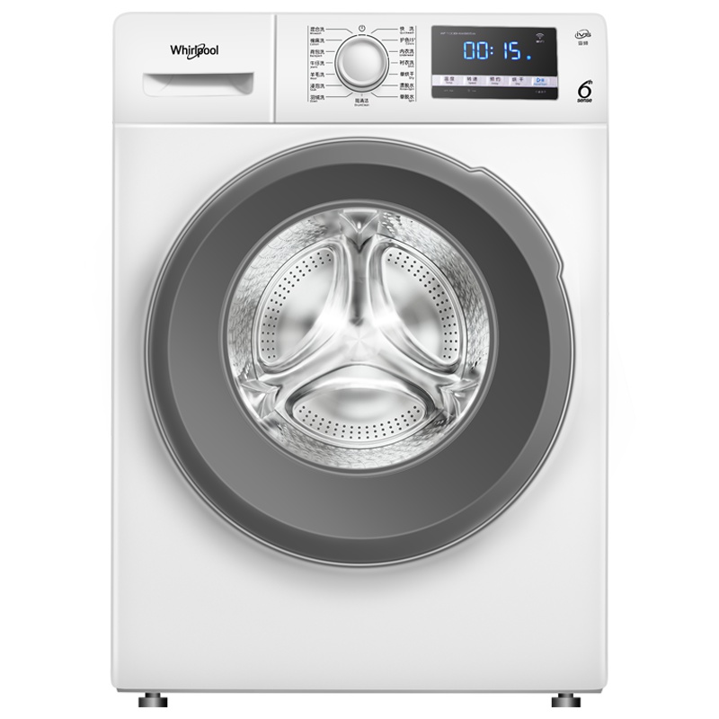 惠而浦(Whirlpool)WF100BW865W 10公斤 变频 滚筒洗衣机(全球白)