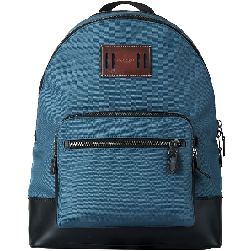 COACH 蔻驰 男双肩包男士单肩包织物配皮双肩背包 欧美时尚