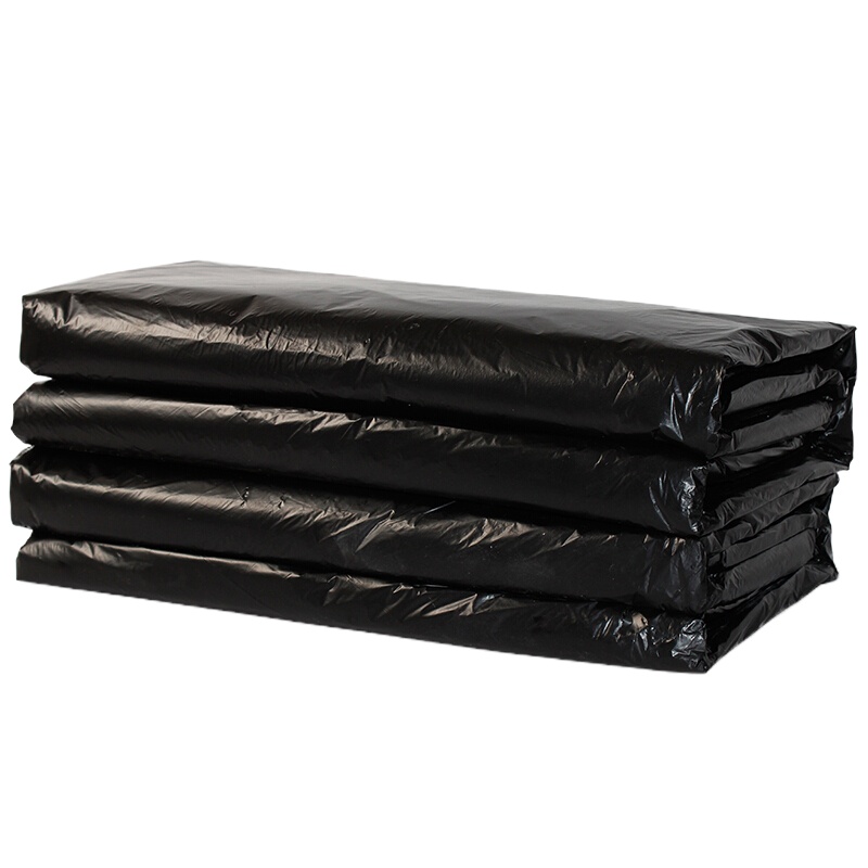快背克 加厚黑色垃圾袋80*100CM50个/包