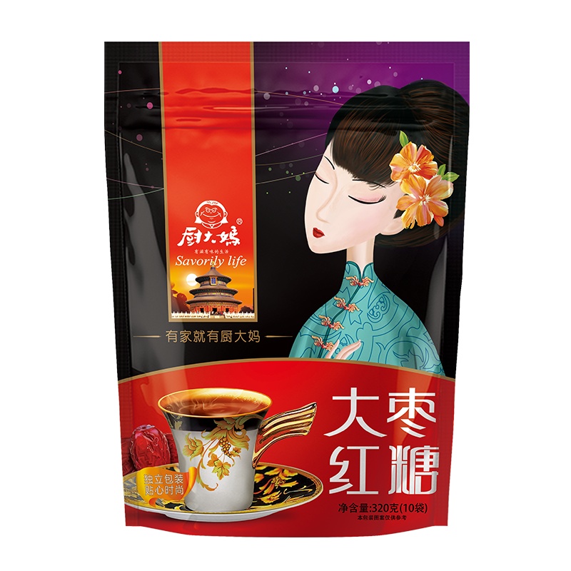 厨大妈大枣红糖320g