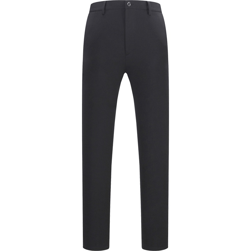 Youngor/雅戈尔夏季新品男士商务休闲黑色休闲长裤002AWY