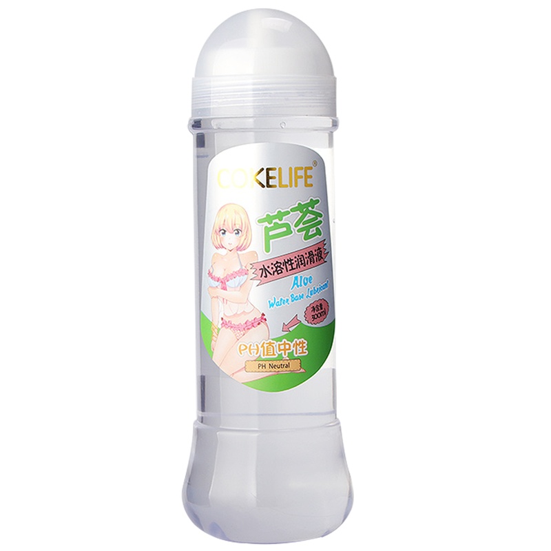 CokeLife芦荟人体水溶性润滑液夫妻房事高潮液女性调情趣免洗阴道干涩私处用品增强快感成人情趣用品激情润滑油