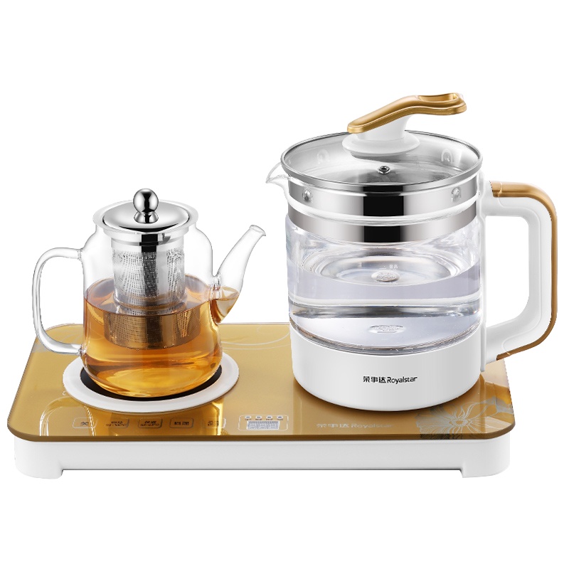 荣事达(Royalstar)养生壶茶具套装EM1220A全自动加厚高硼硅玻璃多功能电热烧水壶花茶触控式
