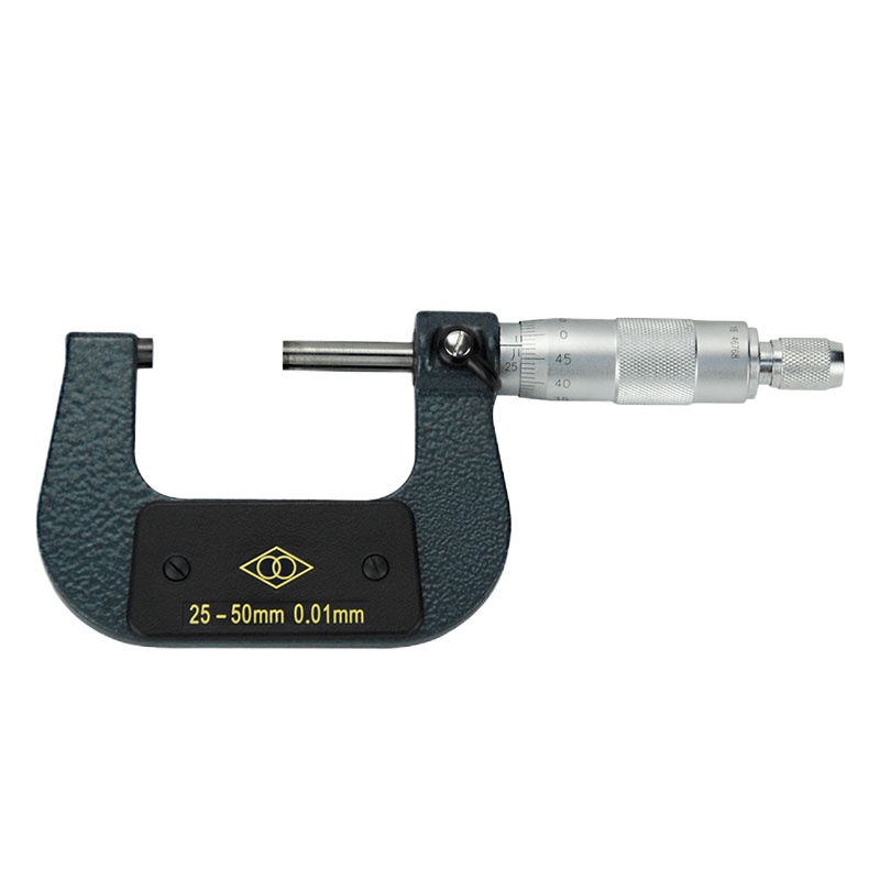 哈量连环数显 外径千分尺 精度0.01mm 分厘卡 合金测量面 螺旋测微仪 螺纹千分卡 25-50mm 701-02