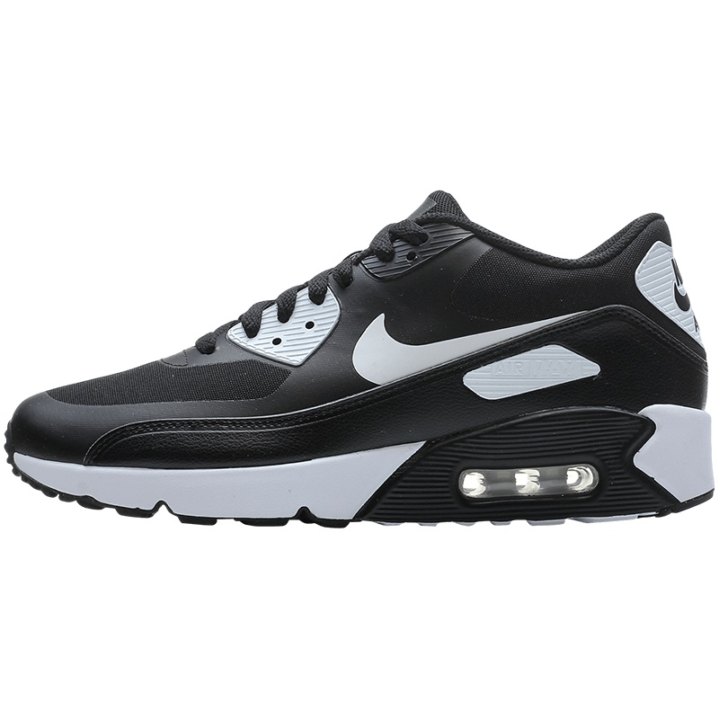【自营】NIKE耐克男鞋跑步鞋AIR MAX 90气垫透气缓震运动鞋875695 875695-008黑+黑+白