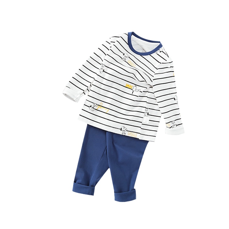 史努比SNOOPY童装儿童内衣套装男女童秋衣秋裤两件套