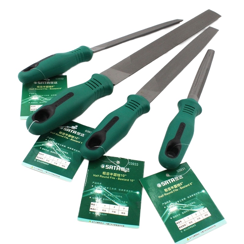 世达(SATA) 03932 粗齿半圆锉8寸-(单个装)