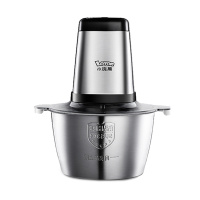 小浣熊绞肉机HC-180A 1.8L/升家用全钢轴心电动小型搅拌蒜泥饺馅料切碎菜打挍肉末剁辣椒器搅拌机