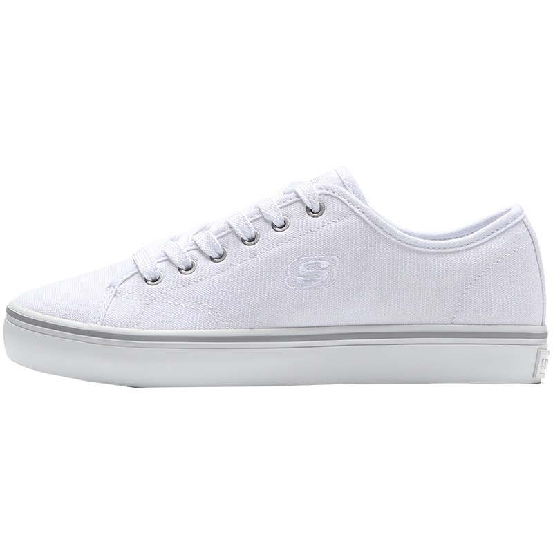 【自营】SKECHERS斯凯奇女鞋板鞋秋冬新款低帮轻便帆布运动鞋66666131