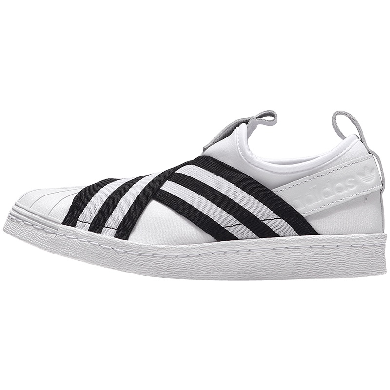 【自营】adidas阿迪达斯三叶草女子休闲鞋休闲运动板鞋AC8581 AC8581亮白+1号黑色