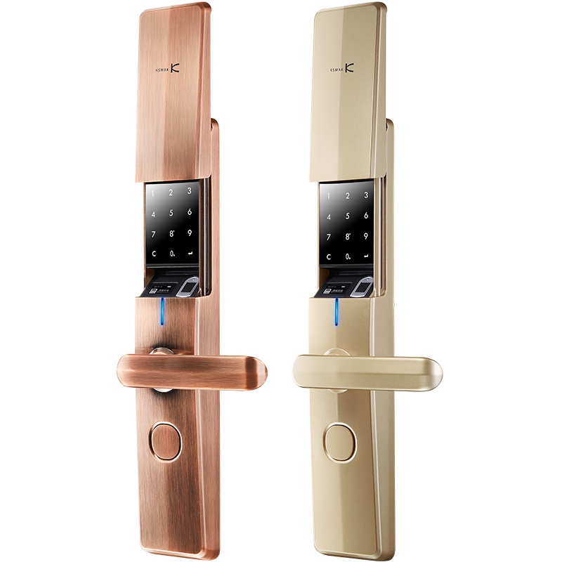 金指码指纹锁家用防盗门大门电子门锁密码锁智能锁C5