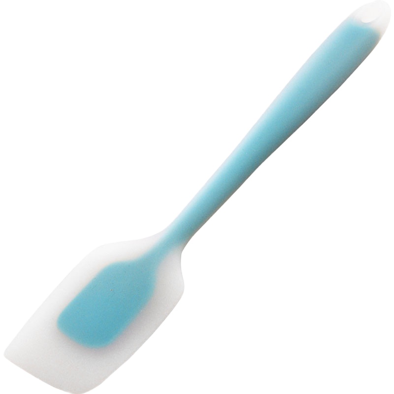 可高温一体式大号硅胶刮刀奶油搅拌抹刀铲子牛轧糖烘焙工具 敬平 大号-粉色