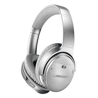 博士Bose QuietComfort 35 II QC35二代蓝牙降噪耳机 头戴式耳机 银色