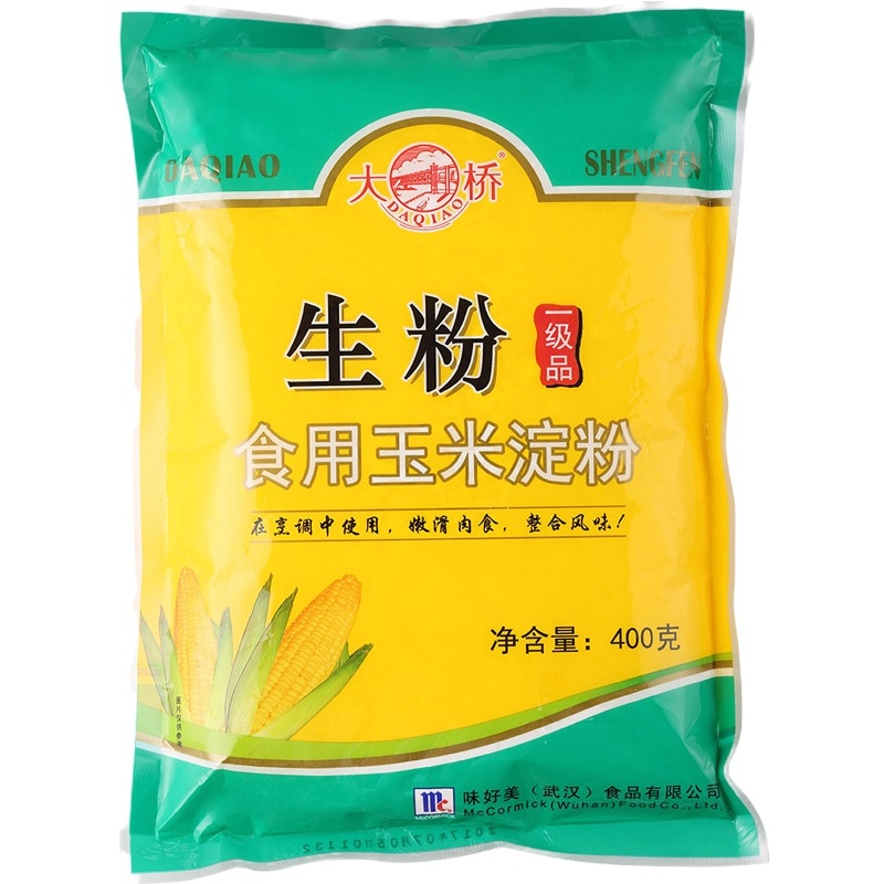 味好美其他调味料烘焙原料大桥生粉食用玉米淀粉400g厨房调料