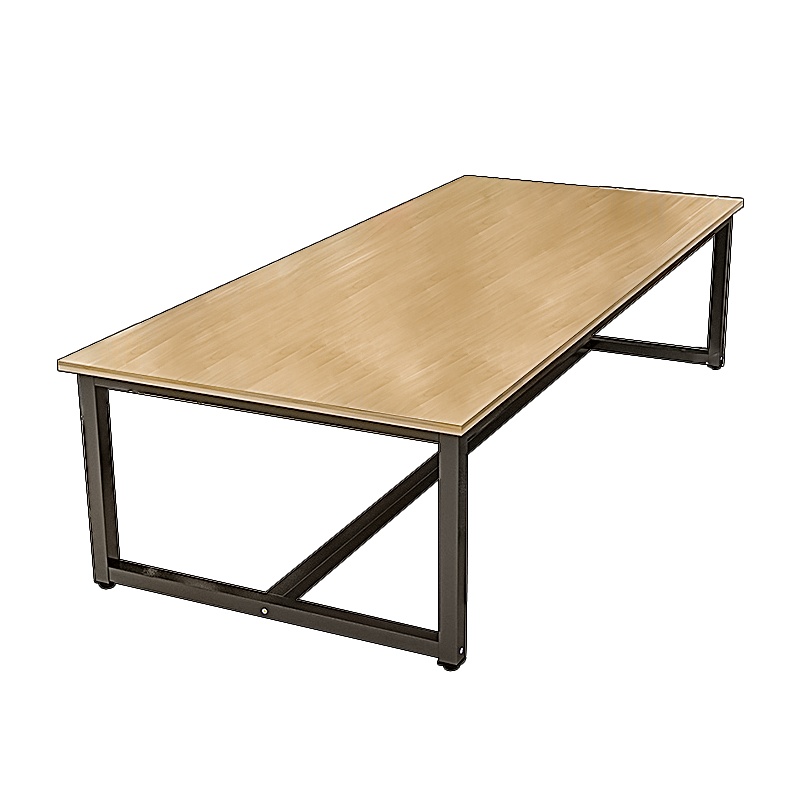 东升顺会议桌长方形老板桌培训洽谈简约现代职员办公桌长桌办公家具[工厂现做 7天内发货]