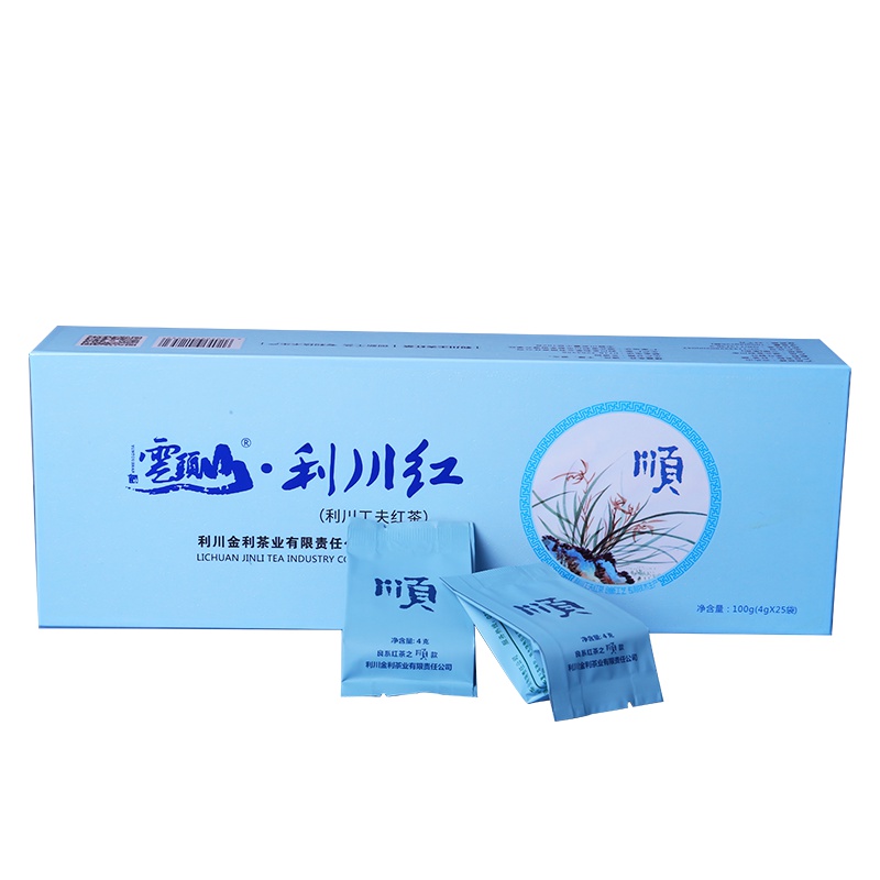 利川红工夫红茶100g（4g*25袋）高山云雾茶小袋礼盒条装