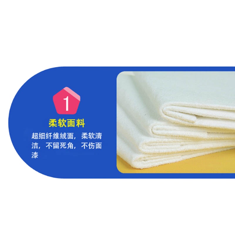 企购优品 建峰 人造麂皮鸡皮擦车布 40*50cm