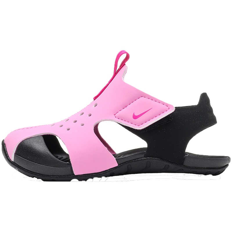 耐克男女小童凉鞋时尚撞色透气轻便魔术贴休闲运动鞋943827