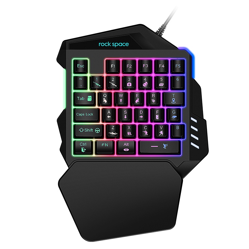 洛克(ROCK) i4 单手键盘吃鸡王座