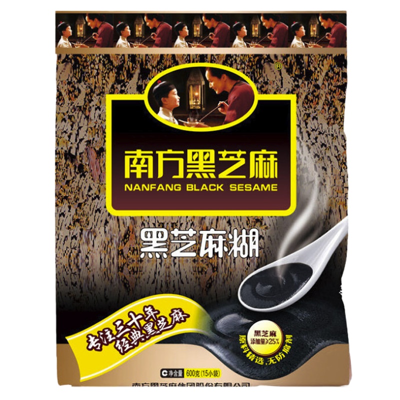 (南方黑芝麻糊600g)